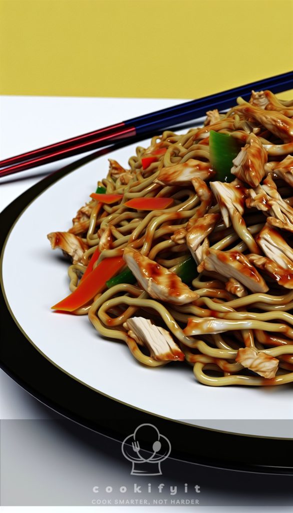 Chicken Teriyaki Chow Mein Recipe | How to make Chicken Teriyaki Chow Mein