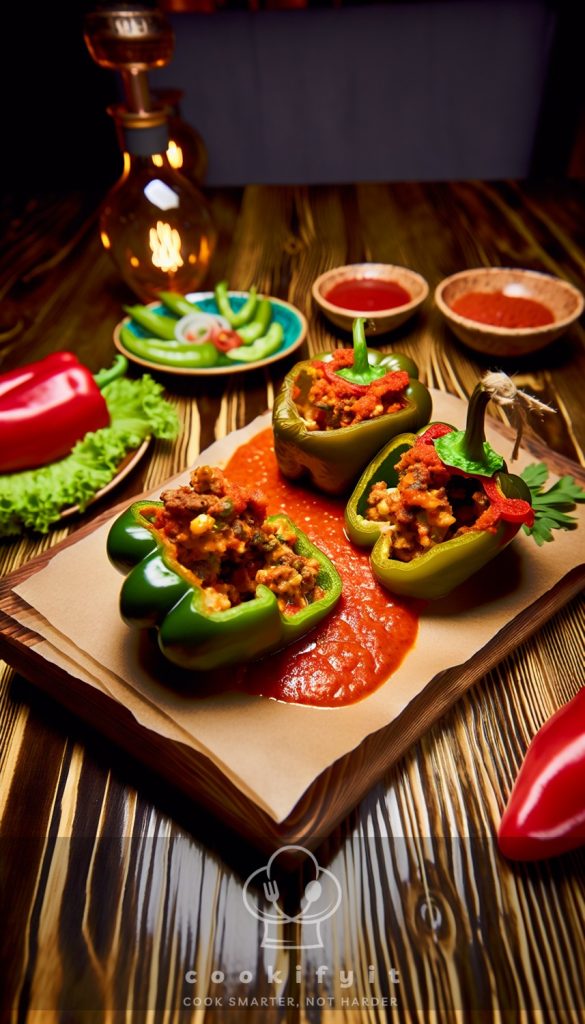 Taco-Stuffed Peppers Recipe | How to make Taco-Stuffed Peppers